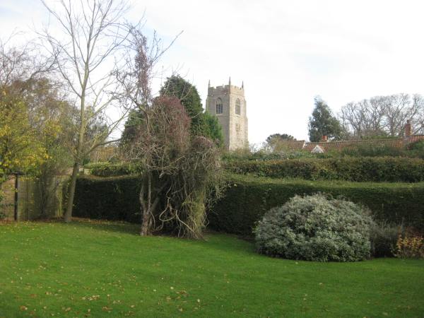 View of St. Mary's Church from Emily Cottage