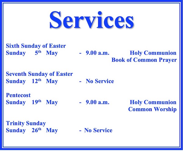 St. Mary's Church Services