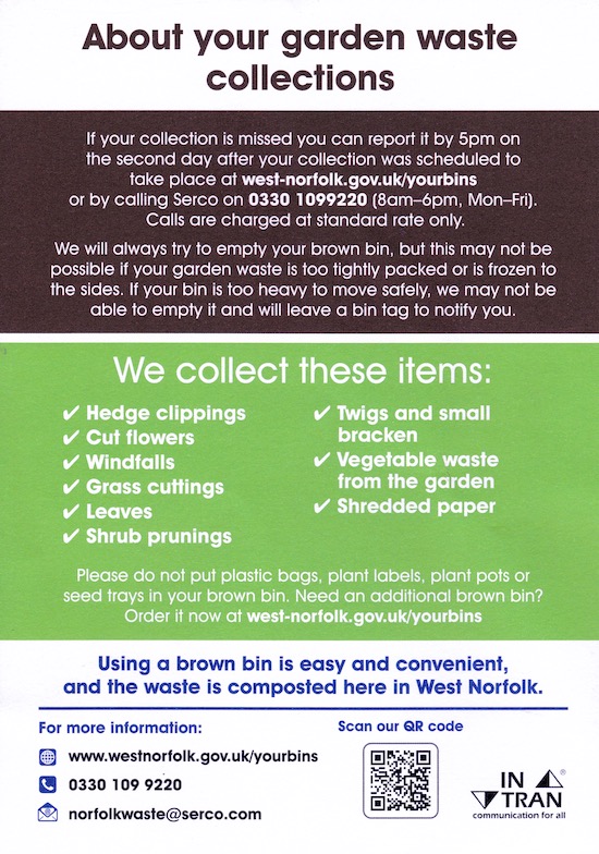 Waste collection arrangements