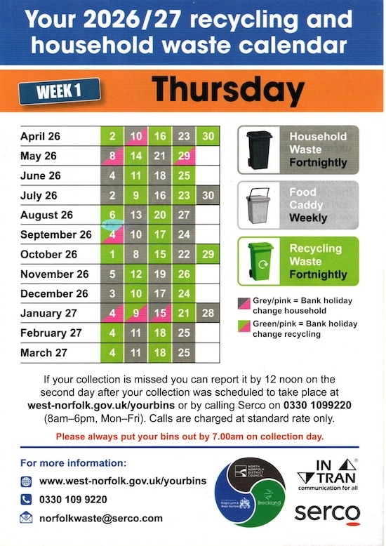 Waste collection
arrangements Waste collection arrangements